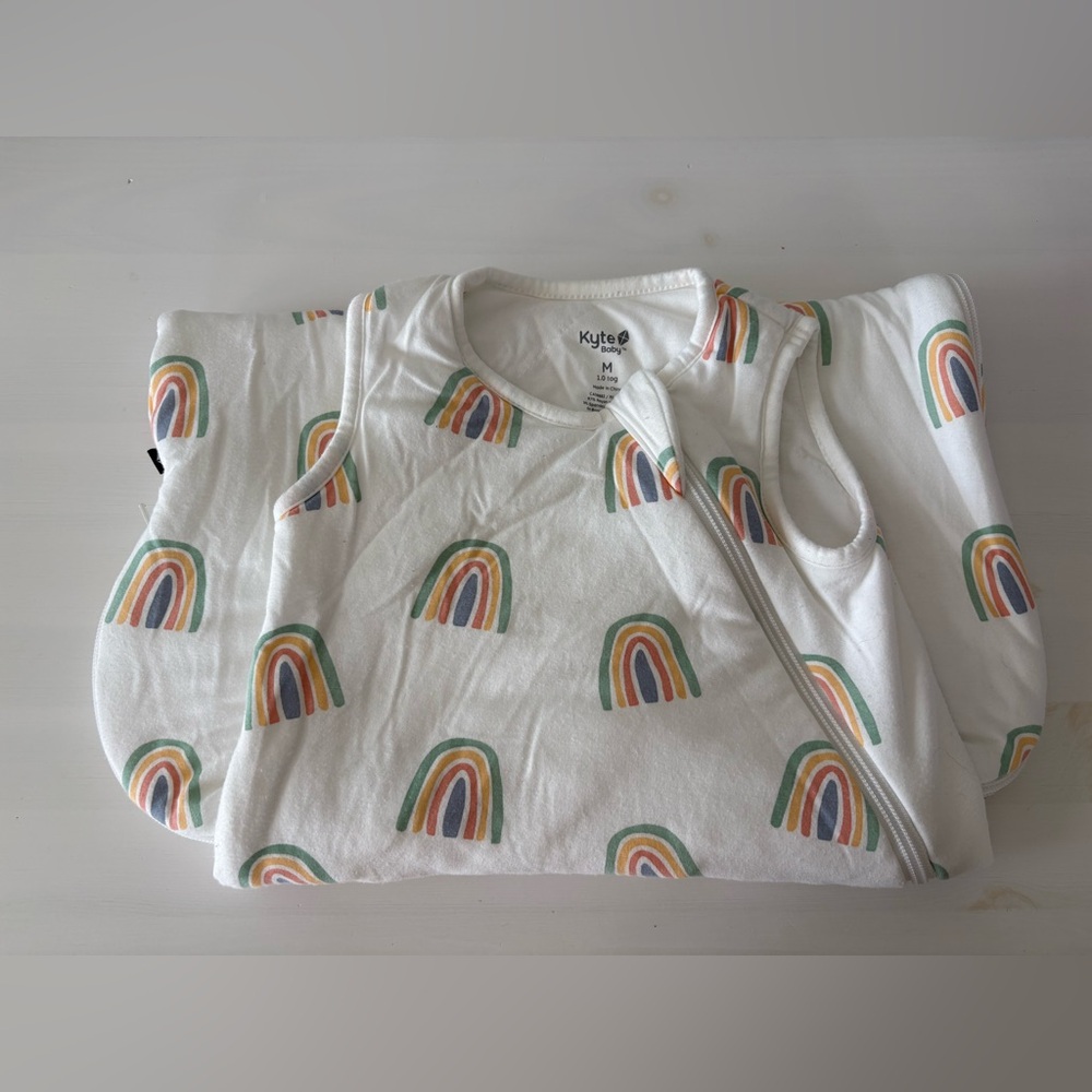 Kyte Baby 1.0 Tog Sleep Sac - Wasabi Rainbow - Medium